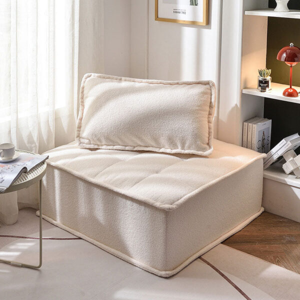 Comfy Oversized Adjustable Floor Chair | Compressed Sofa